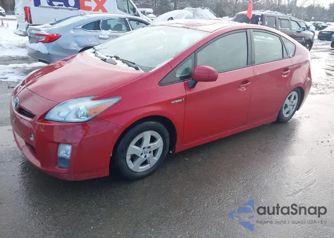 2011 Toyota Prius Two from USA, damaged, VIN JTDKN3DU6B5327890